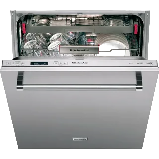 Замена нижнего уплотнителя дверцы KitchenAid KDFM404KPS